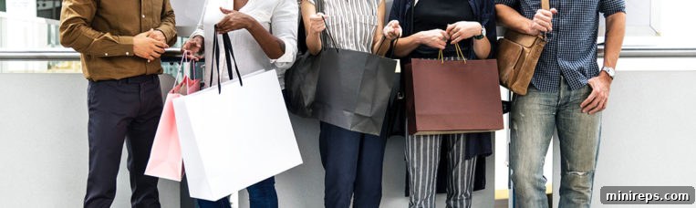 Black Friday shopping crowds and changing consumer habits