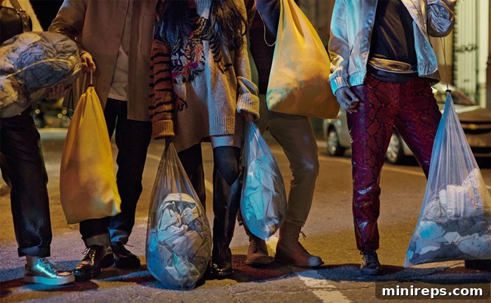 H&M's clothing recycling initiative promotes sustainability and offers customer rewards.