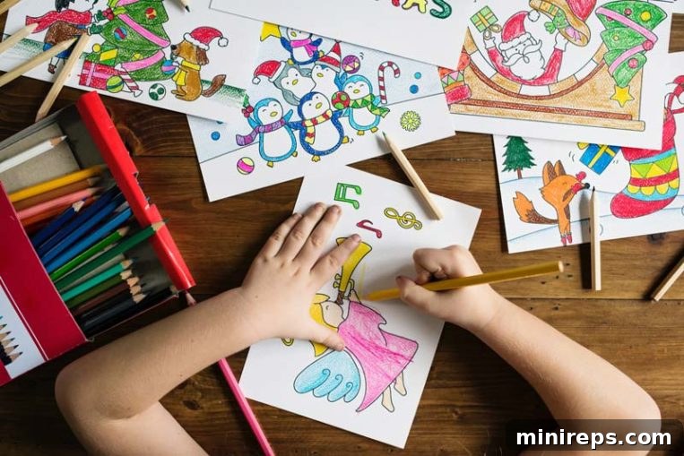 Children participating in fun activities during a family-friendly Black Friday event.