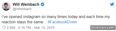 Instagram Disappears What Remains 4 Humorous tweet about Instagram shutdown