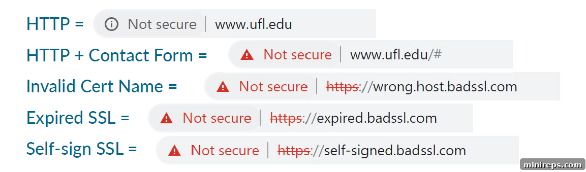 common SSL browser errors in 2019