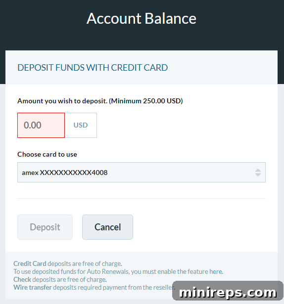 Screenshot of 101domain account dashboard showing 'My Account' link