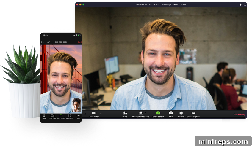 Google Workspace vs Zoom The Clear Winner for Business Communications 5 Zoom interface