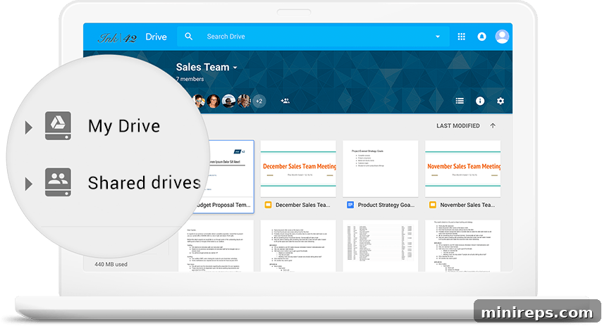 shared-drive Real-time collaboration in Google Drive