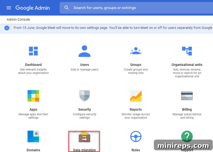 data-migration migrate old mail