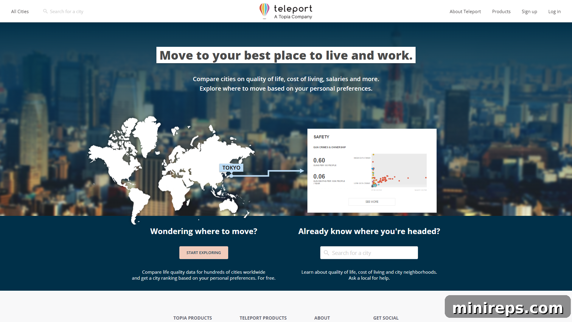 Teleport for Relocation Planning and Global Mobility