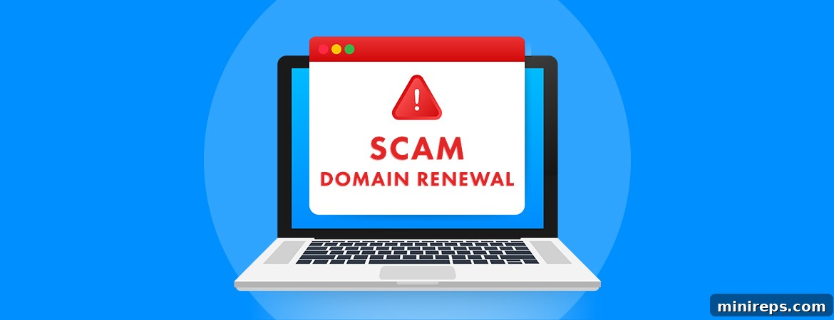 Don't Be Fooled By Domain Renewal Fraud 2 Beware of Fake Domain Renewal Scams