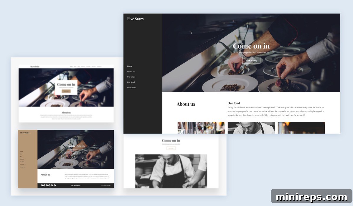 Sidebar-Template Fixed Sidebar Template for Website Navigation
