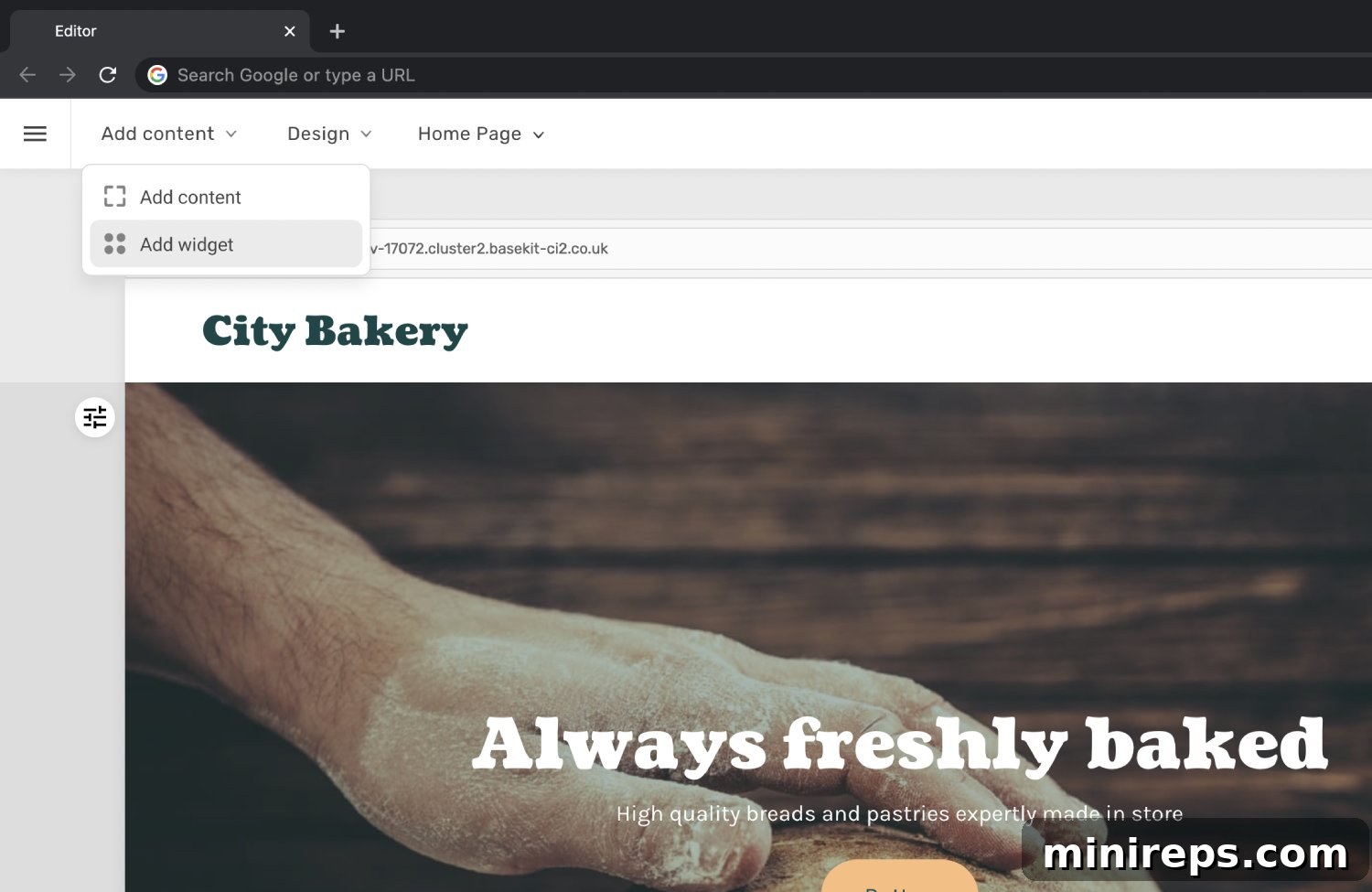 Widget-panel-improvements-add-content New Widget Panel Design for Easy Website Builder