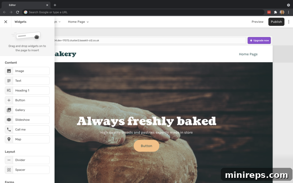Widget-panel-improvements Improved Widget Panel Layout in Easy Website Builder