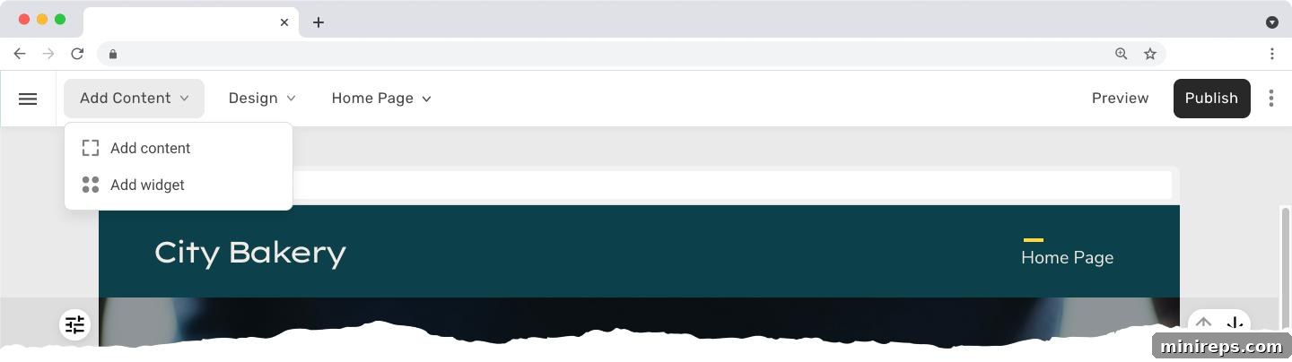 EN-GSB-Editor-top-bar Redesigned Toolbar for Easy Website Builder