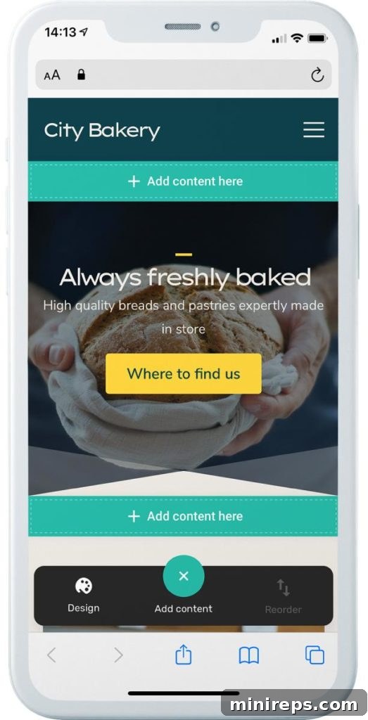 EN-GSB-Editor-top-bar-mobile Mobile Toolbar for Easy Website Builder