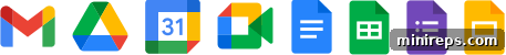 gw-tools-icons Google Workspace App Icons, including Gmail, Docs, Drive, Calendar, Meet
