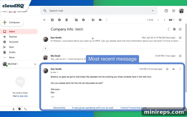 Gmail-Conversation
