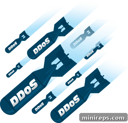 ddos-bombs How a DDoS Attack Works