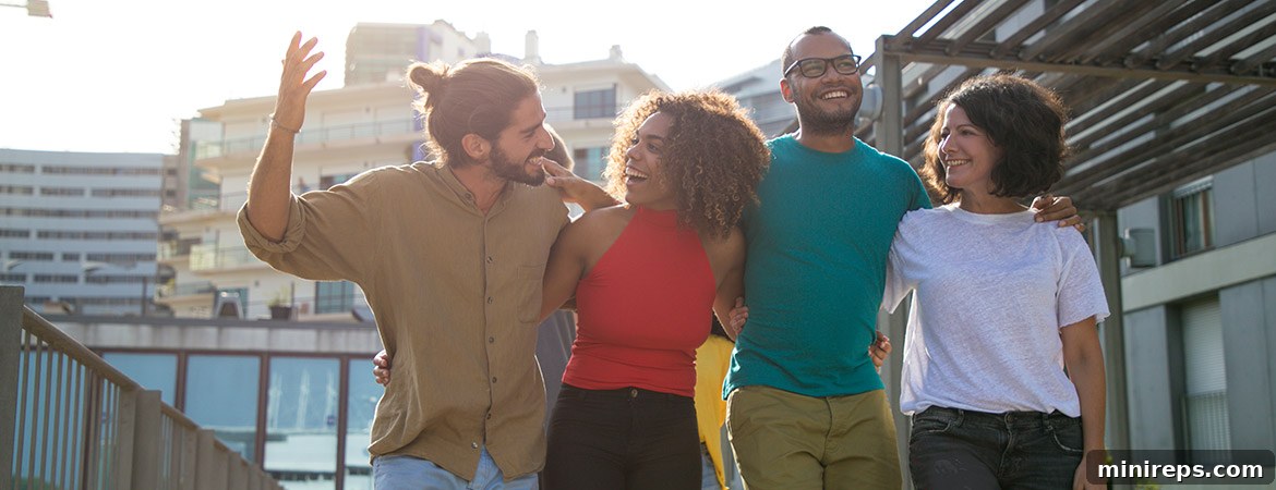 5 Side-By-Side Examples of Brands Using the .sbs Domain 2 Diverse individuals collaborating in a modern co-working space, symbolizing the 'Side By Side' concept of the .sbs domain.