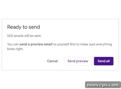Gmail or Mailchimp Which Is Best for Your Email Marketing 4 Each contact receives a separate, personalized email.