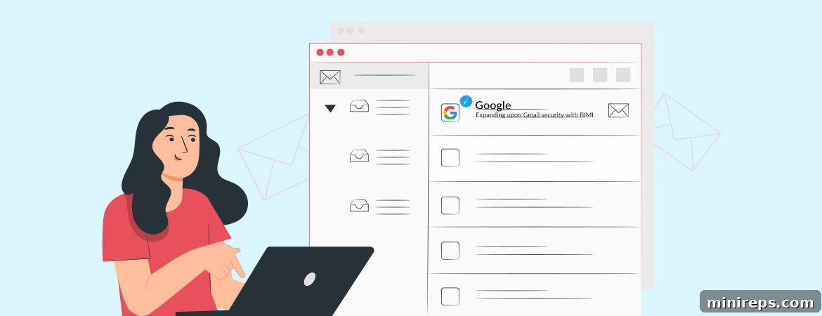 Blue Checkmark and Email Security