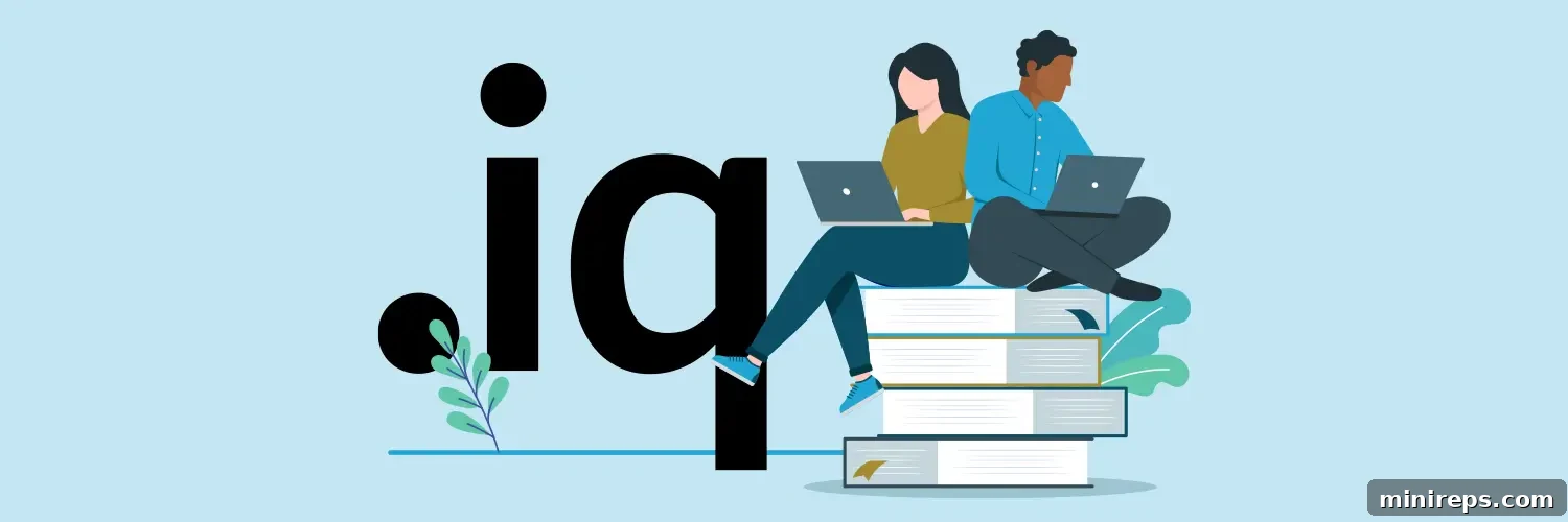 Boost Your Domain IQ with .IQ and .COM.IQ