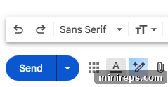 Gemini Help Me Write button in Gmail