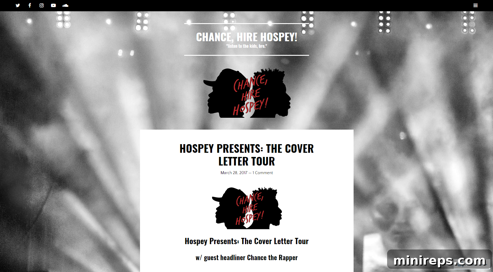 chance, hire hospey website