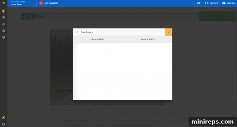 site scripts