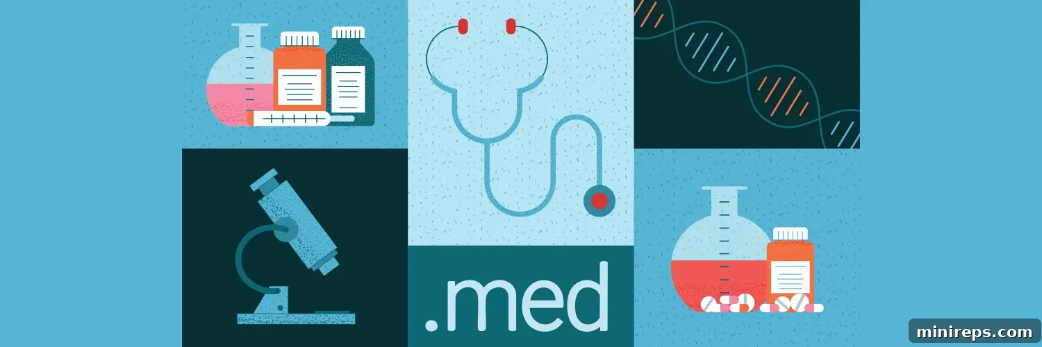 The Great Medical Shift What's Driving Healthcare Pros To Change 2 The .med migration: Medical domains are now 50% off