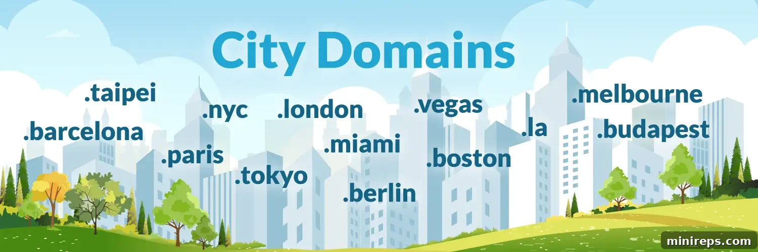 Looking for a local domain? Try these city TLDs